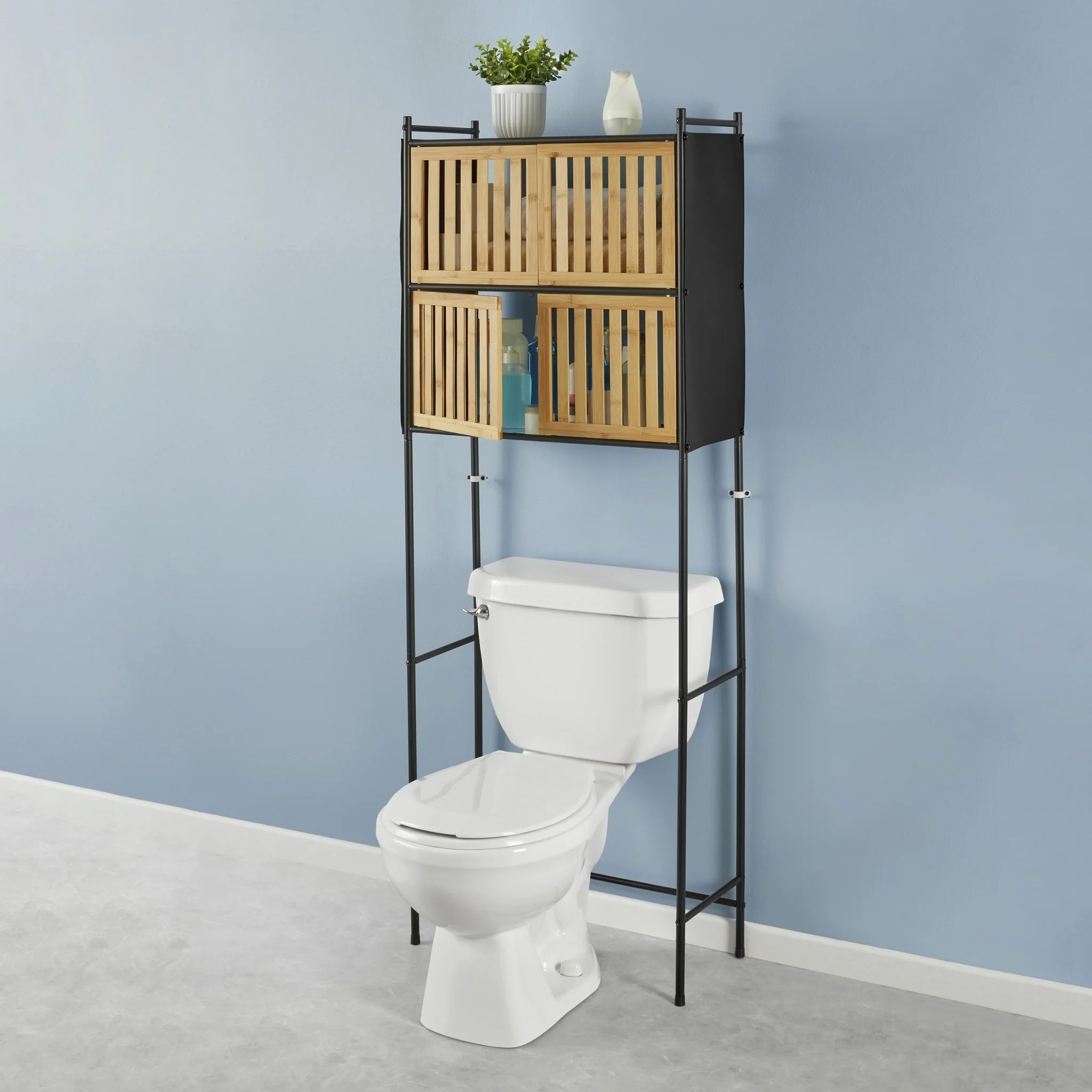 Rack WC Bambú Negro